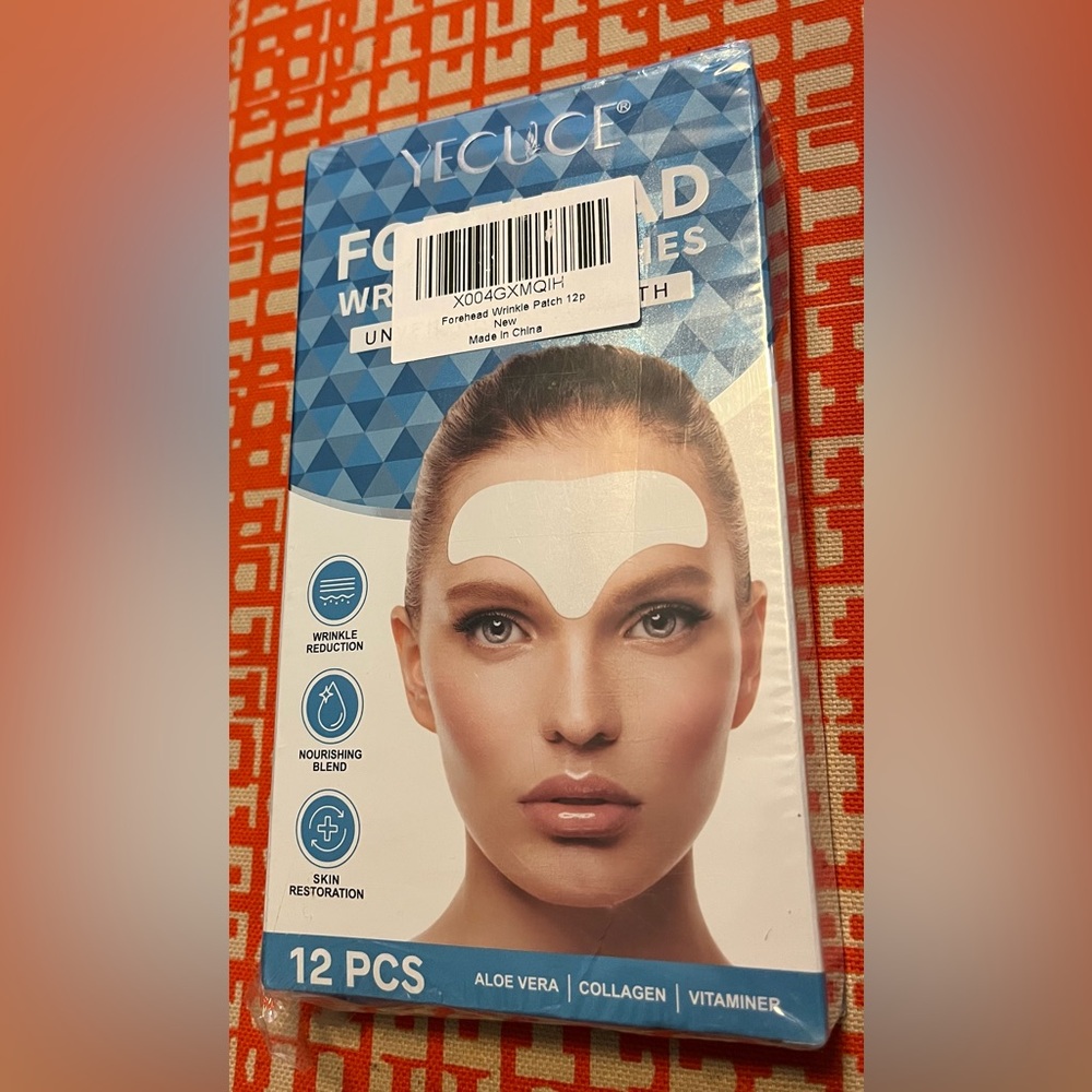 YECUGE Forehead Wrinkle Patches - 12 Pieces